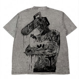 Chain Saw Washed T-Shirt