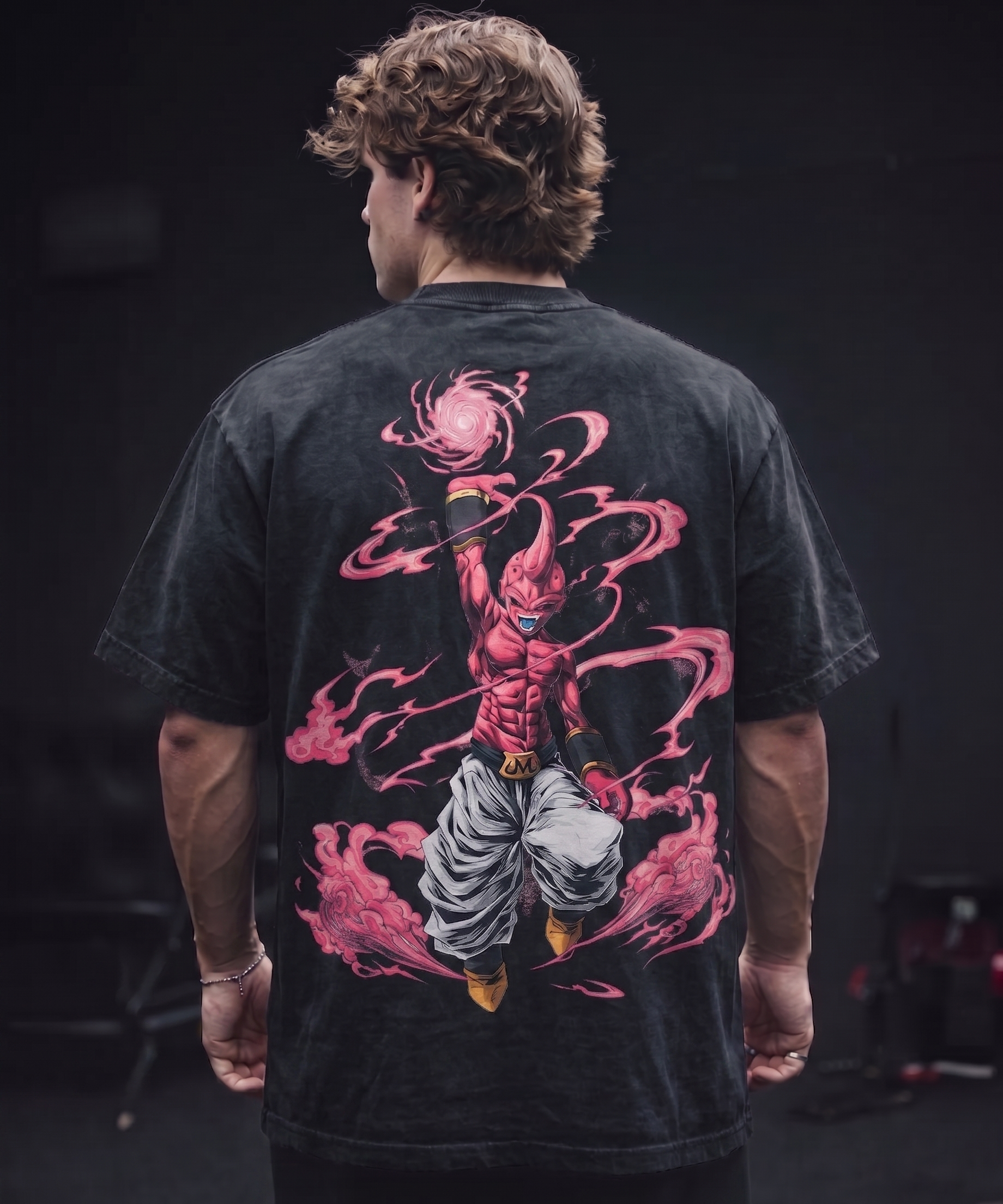 Evil Buu Washed T-Shirt