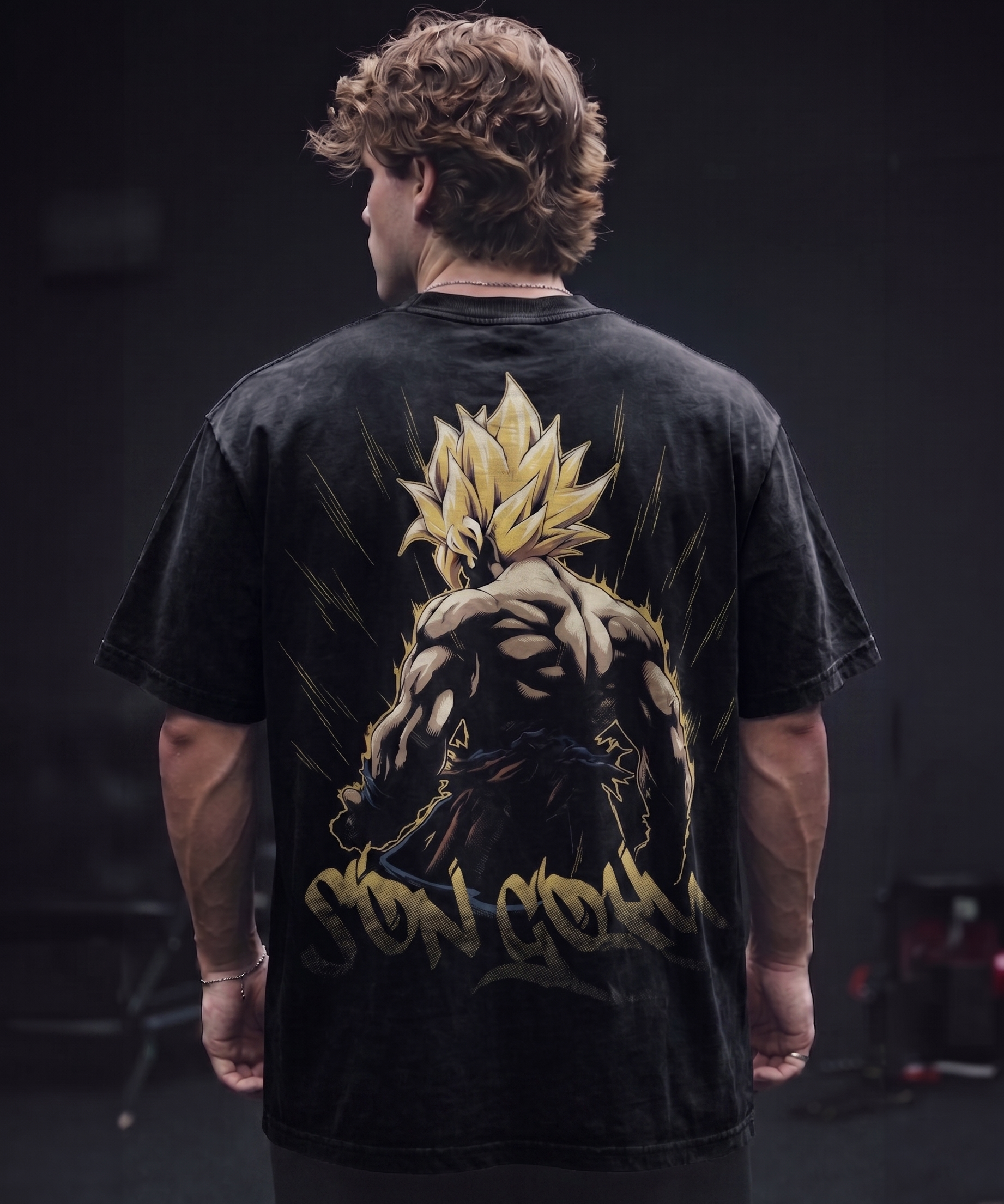 Son Goku Washed T-Shirt