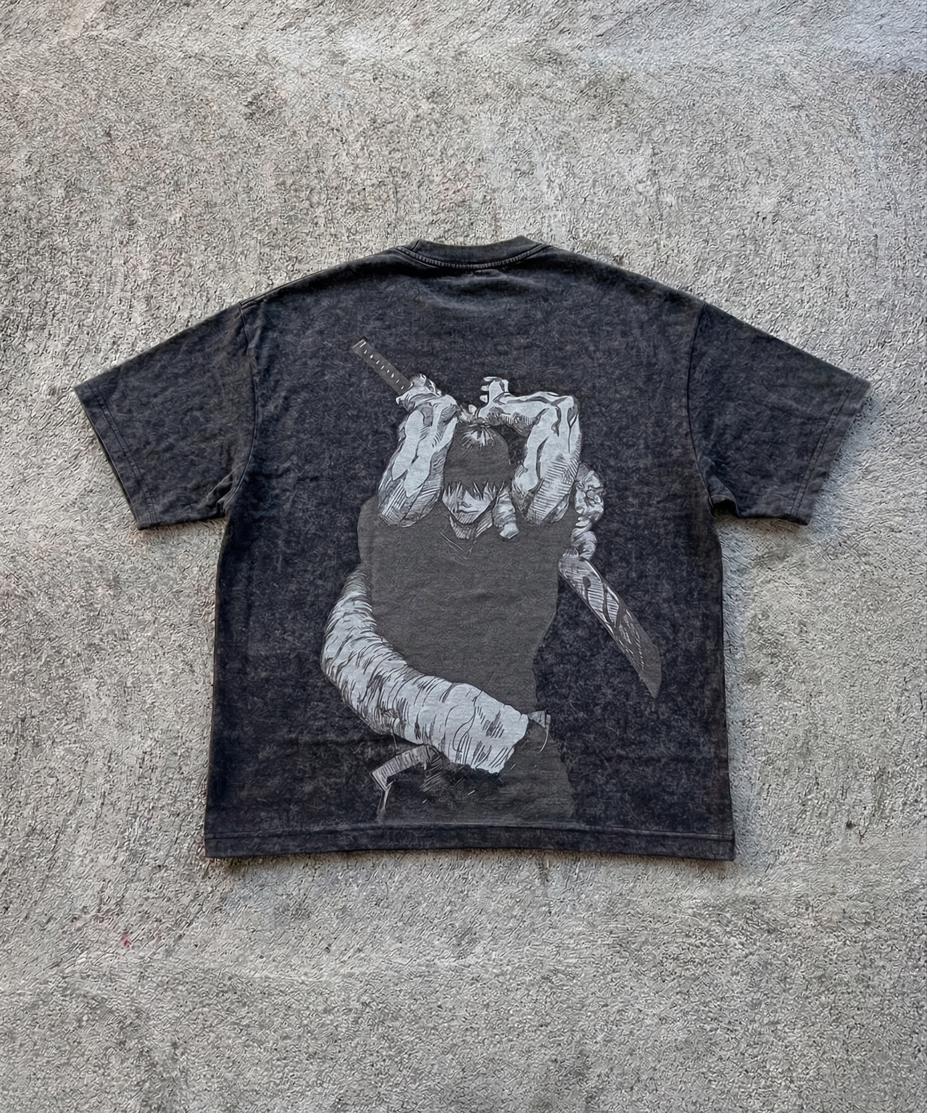 Toji Fushiguro Washed T-Shirt