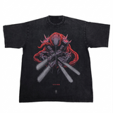 True Devil Oversized Washed Tee