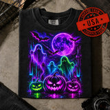 Glow in the Dark Halloween Gildan Sweatshirt