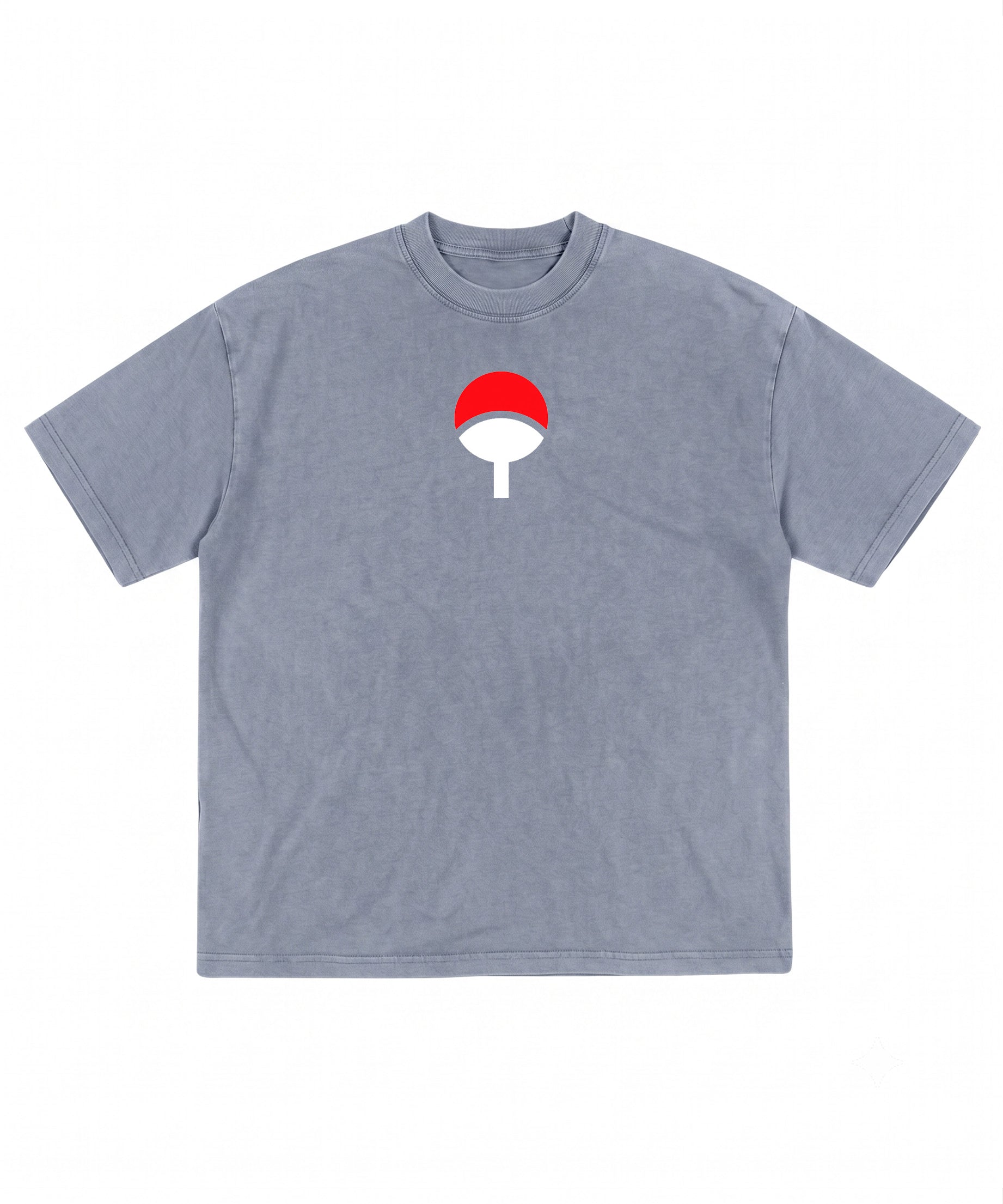 Hollow Mask Washed T-Shirt