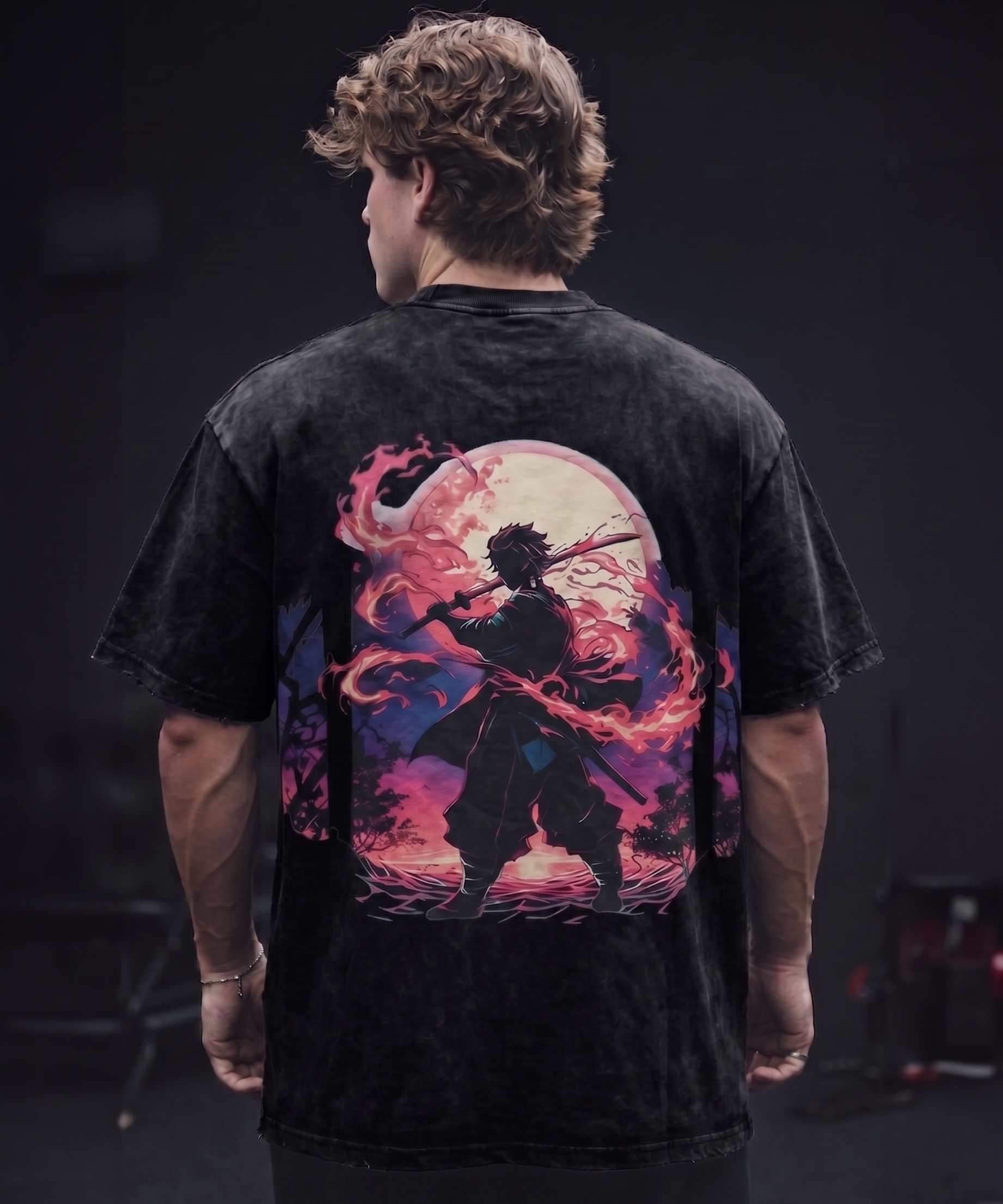 Kamado Tanjiro Washed T-Shirt